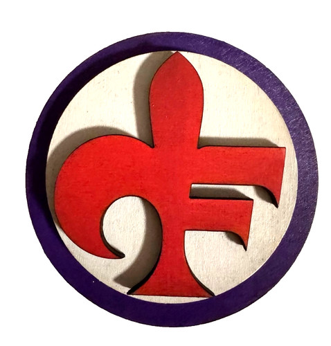 Stemma fiorentina giglio - fiorentina, "giglio