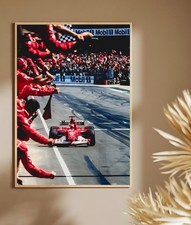 Poster Michael Schumacher F1 -