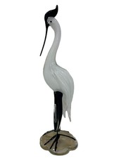 SCULTURA VETRO DI MURANO GRU