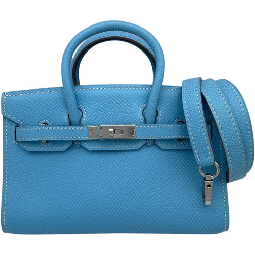 Hermes tiny birkin blue epsom - hermes,