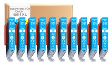 10 cartucce per Canon PIXMA