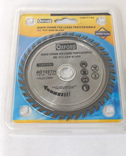 DISCO PER TAGLIO LEGNO A 40 DENTI Ø 115 X 22,23 MM. PER SMERIGLIATRICE ANGOLARE