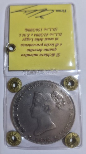 Lire 1832 maria luigia - lire,