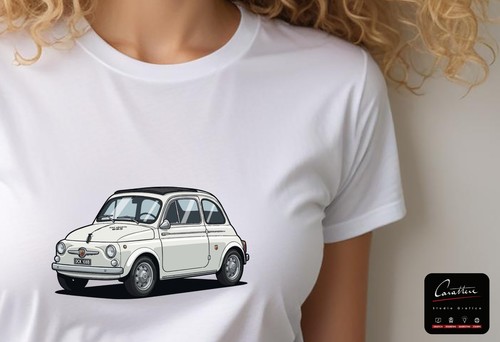 Shirt auto vintage fiat - auto, 500