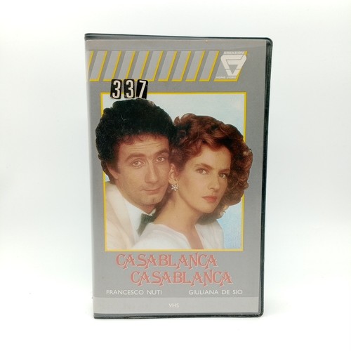 Vhs casablanca - vhs, 📼