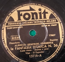 78 giri-10" A. SEMPRINI"