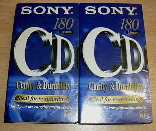 Videocassette vhs sony - vhs,