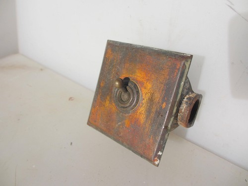 Interruttore luce ottone