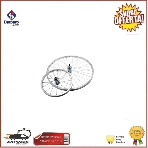 Ruota bici anteriore 26x1 - bici,