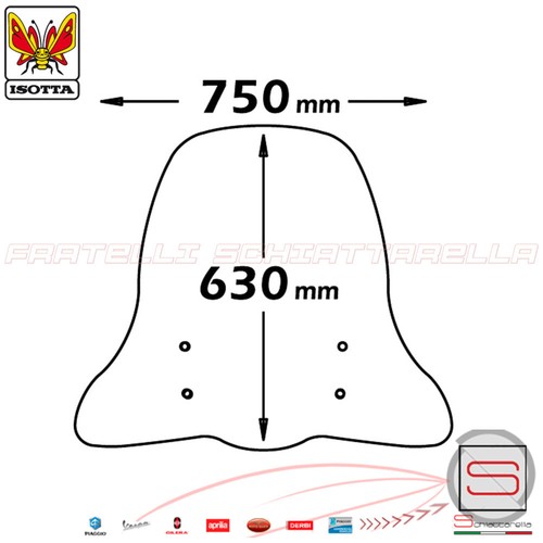 Parabrezza paravento con - parabrezza,