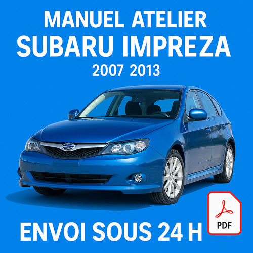 Manuel atelier subaru - atelier,