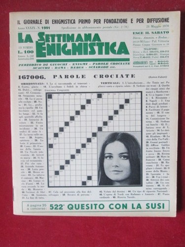 Settimana enigmistica 1991 - enigmistica,