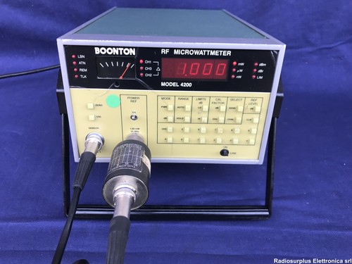 Boonton 4200 microwattmetro - boonton,  microwattmetro