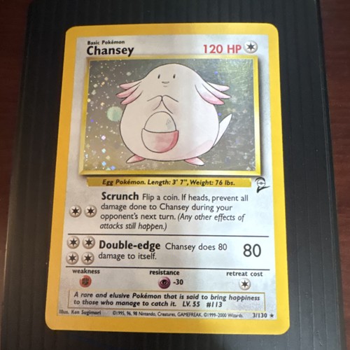 Pokémon chansey set base - chansey,
