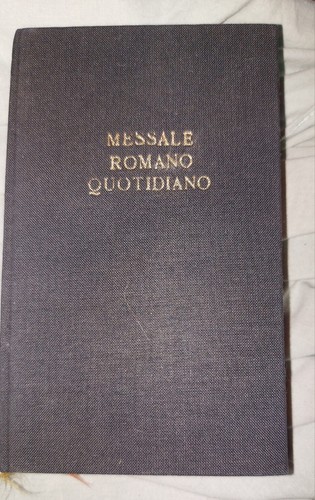 Messale romano quotidiano - messale,