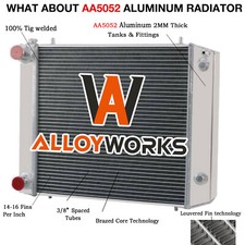4-CORE RADIATOR FIT LAND ROVER