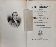 Silvio Pellico LE MIE PRIGIONI Parigi 1837 Baudry bella rilegatura