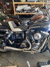 Tubo testata di scarico HD adatto per Harley Davidson Dyna Wide Glide 2 in 1