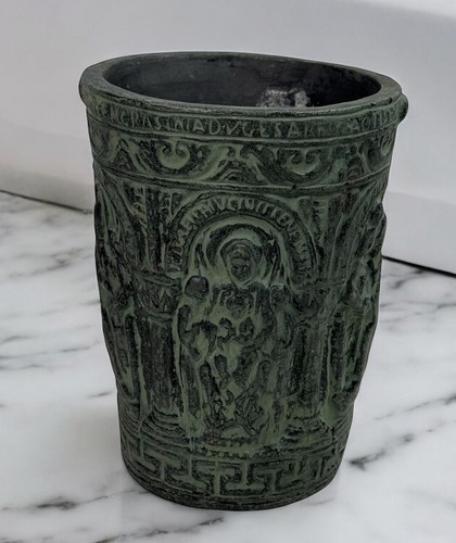 Antico vaso cachepot ceramica