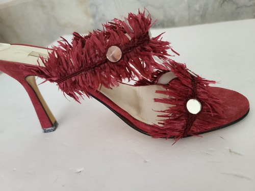 Tacchi bordeaux con dita - , pura