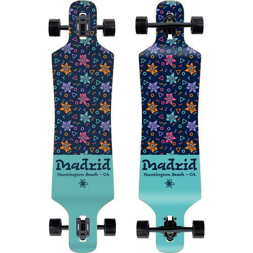 Madrid longboard fiori lngbrd - madrid,