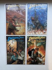 Carte collezionabili Indiana Jones Il destino di Atlantide #1-4 (1991) Dark Horse incluse