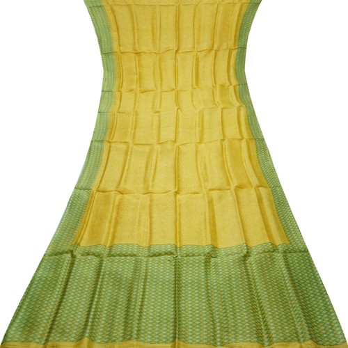 Sari vintage giallo 100 - sari,