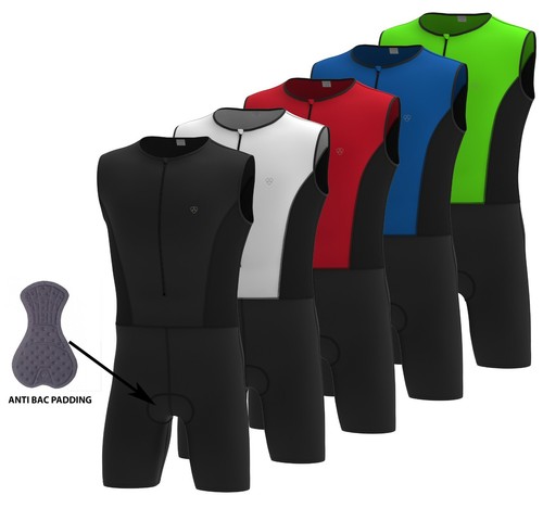 Tri suit uomo imbottito - "tri,