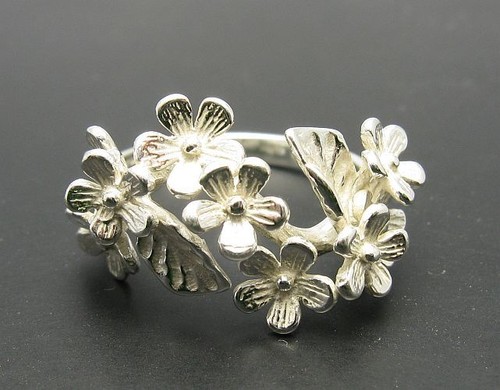 Anello vero argento - in,