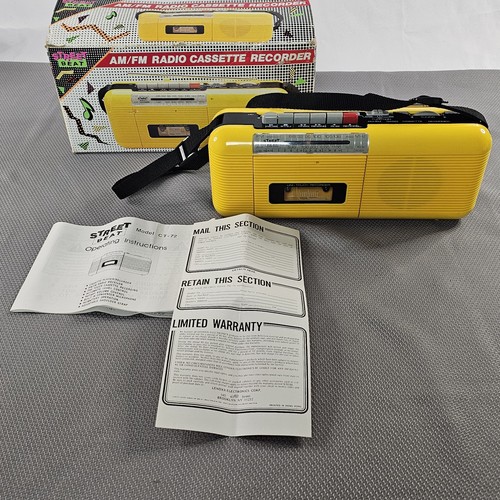 Radio portatile vintage 1991