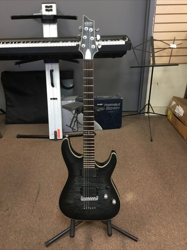 Schecter platinum black - schecter,