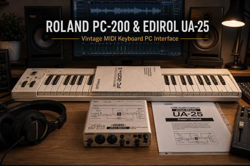 Roland 200 edirol - pc-200, &