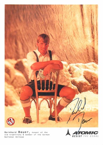 Biglietto autografo bernhard - biglietto,