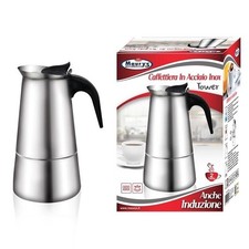 MAURY'S CAFFETTIERA IN ACCIAIO