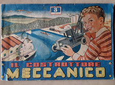 LIBRETTO - IL COSTRUTTORE MECCANICO Scatola n.3 anni '50 BRAL