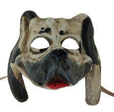 Maschera Di Venezia Cane Dalmata Fatto a Mano IN Carta Mache Costume Lusso #370