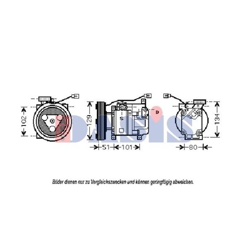 Compressore climatizzatore per - compressore,