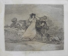 Francisco GOYA Que alboroto es este? Tavola 65 Los disastres de la guerra 1810