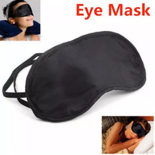 MASCHERINA DA NOTTE PER DORMIRE MASCHERA COPRI OCCHI BUIO SONNO IN VIAGGIO AEREO