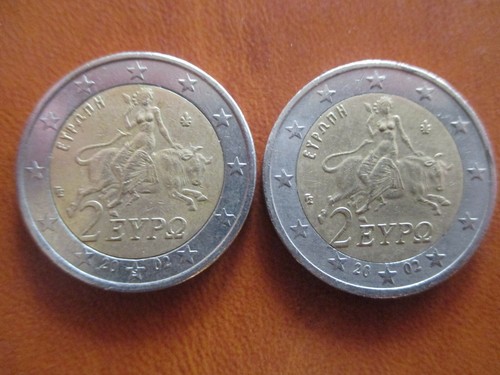 Moneta euro grecia del - moneta,