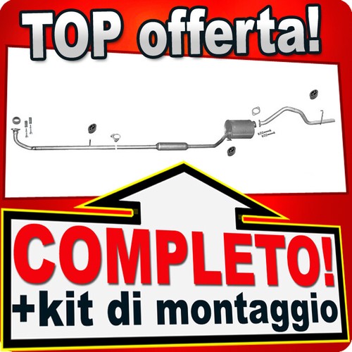 Scarico completo per daihatsu - scarico,
