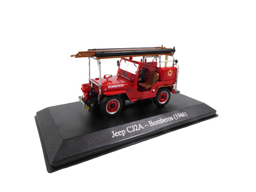 Jeep cj2a bomberos vigili - cj2a, del