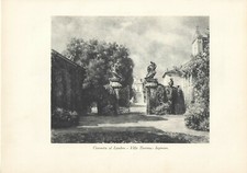 Stampa antica CANICA al LAMBRO