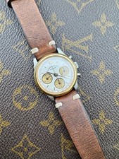 EBERHARD Contograf Calibre Lemania 1873 Manual Swiss Made Acier Gold Case