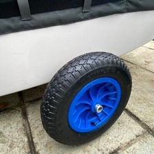 Ruota carrello lancio gommone