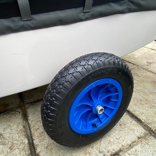 Ruota carrello lancio gommone