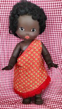 Bambola Nera Vintage Doll -