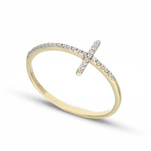 Anello croce donna - croce,