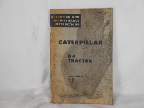Cat caterpillar trattore - caterpillar, d4