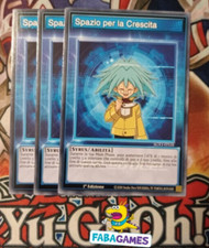?? YU GI OH 3 x SPAZIO PER LA CRESCITA – SGX1 ITS18 COMUNE – SPEED DUEL – ITA